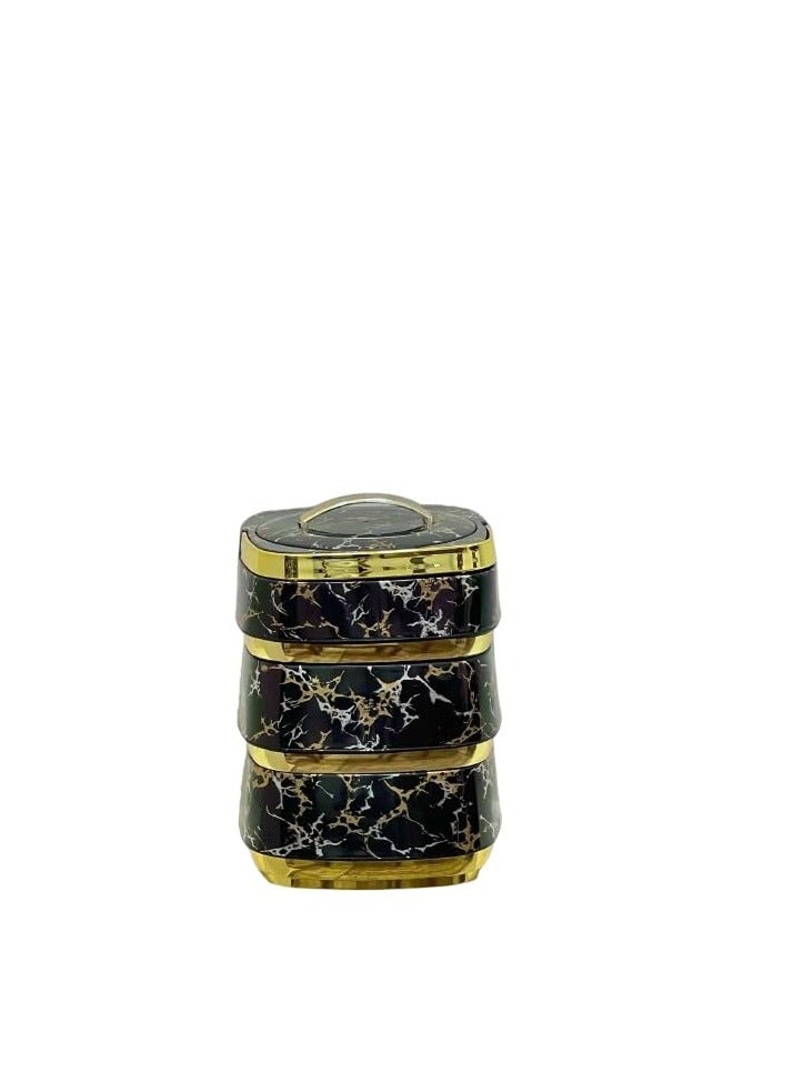 Stylish Food Saver - Double Insulated Thermal Design, Heat and Cold Preservation, Premium Modern Style Airtight Lid for Occasions and Everyday Use AW - Image 2