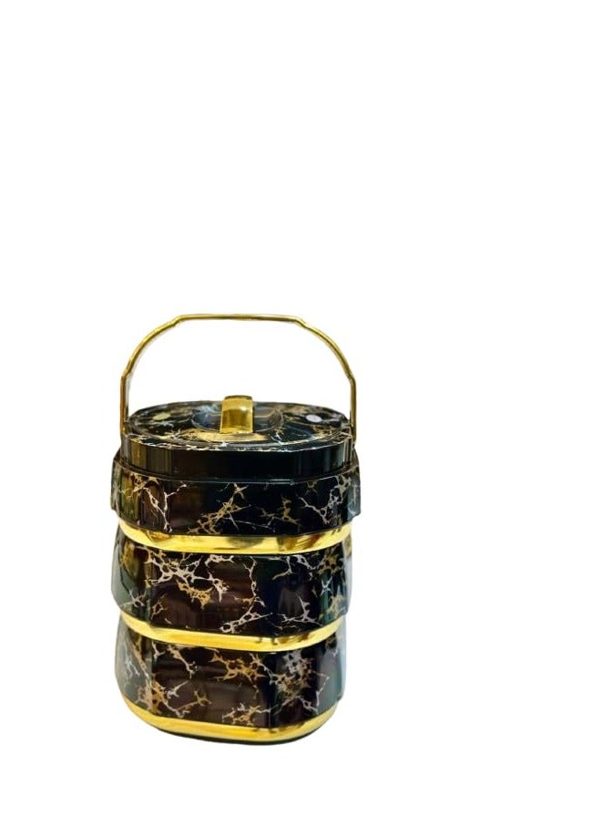 Stylish Food Saver - Double Insulated Thermal Design, Heat and Cold Preservation, Premium Modern Style Airtight Lid for Occasions and Everyday Use AW - Image 4