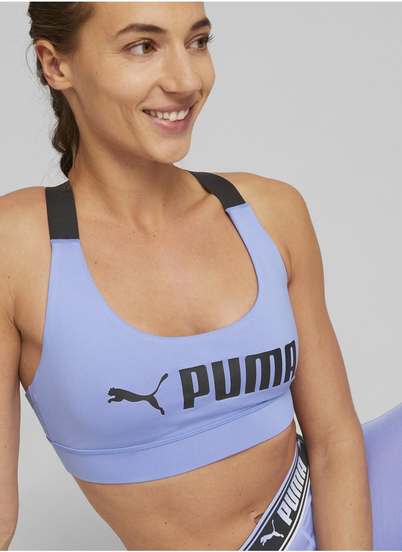 PUMA - Fit Womens Mid Impact Training Bra - Image 1