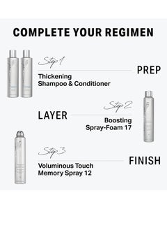 Kenra Kenra Platinum Boosting Spray-Foam 17 | Volumizing Styling Spray | Touchable, Brushable Hold | All-Day Lift & Style Support | Lightweight Volumizer | All Hair Types  - Image 2