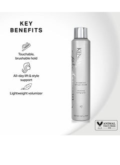 Kenra Kenra Platinum Boosting Spray-Foam 17 | Volumizing Styling Spray | Touchable, Brushable Hold | All-Day Lift & Style Support | Lightweight Volumizer | All Hair Types  - Image 3