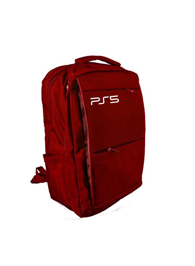 Travel Bag Backpack For Playstation 5 - Red  - Image 1