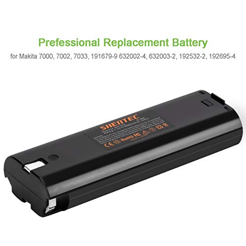 Shentec 2 Pack 3500mAh 7.2V Battery Compatible with Makita 7000 7002 7033 191679-9 192532-2 192695-4 632002-4 632003-2, Ni-MH Battery - Image 4