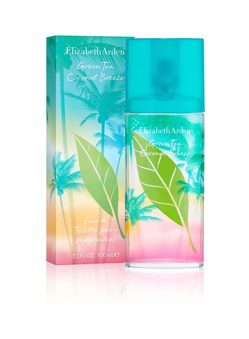 Elizabeth Arden Green Tea Coconut Breeze For Women EDT 100ml - Image 2