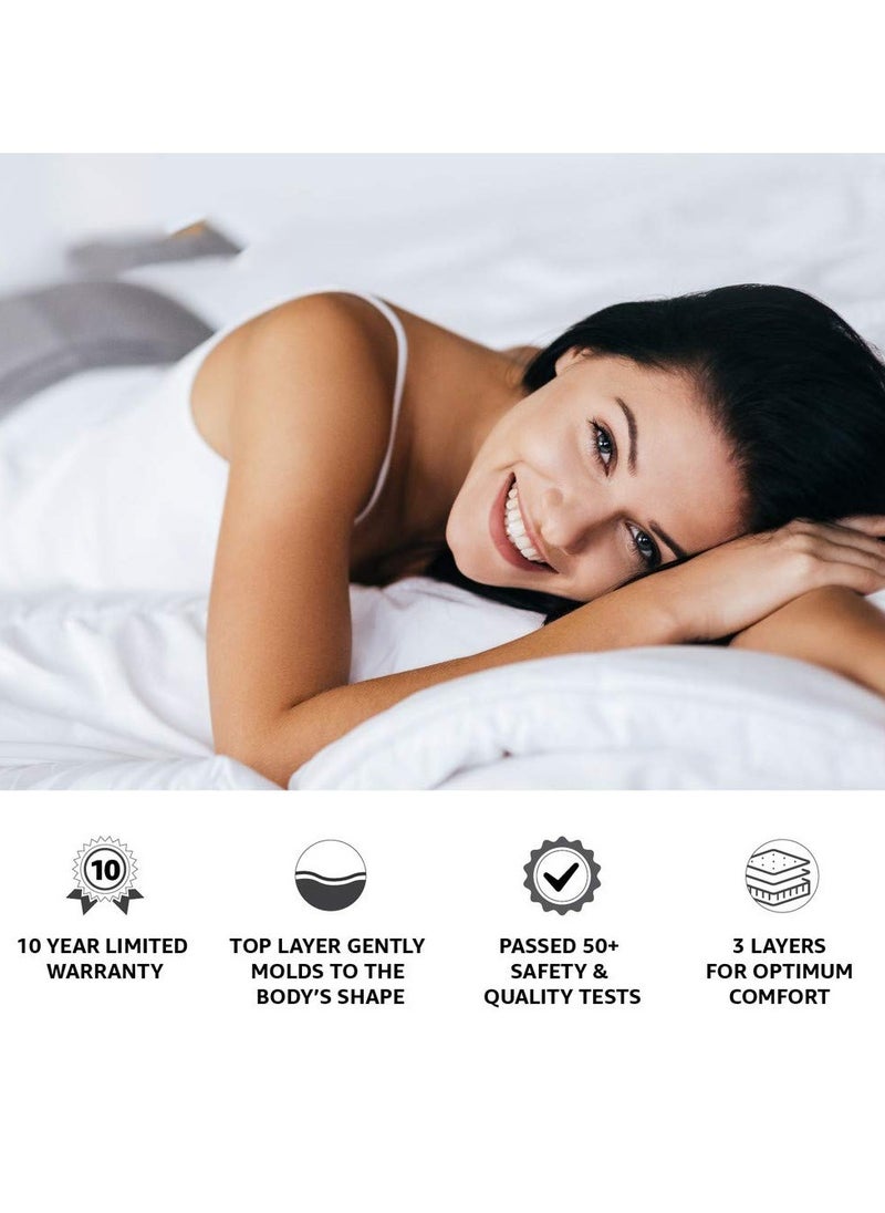 Generic - High Quality Rolling Memory Foam Mattresses Compress Rebonded Foam Bed Mattress - Image 1
