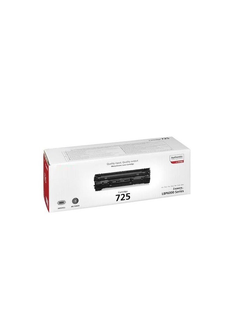 Toner Cartridge Compatible Monochrome Laser Toner Cartridge 725 Black  - Image 2
