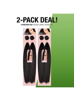 BOBBI BOSS Multi Pack Deal! Bobbi Boss Synthetic Hair Weave Forever Nu Kinky Perm 18" (2Pack 1)  - Image 4
