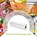 RyhamPaper 12 x 16 Food Storage Bags Plastic Produce Bag Grocery Clear Bag for Fruits Vegetable Bread Plastic Bags Food Storage Clear Bags 350 Bags 2 Roll - Image 4