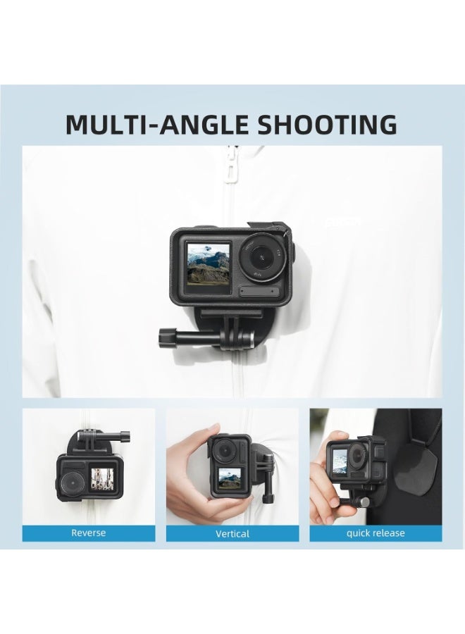 Magnetic Neck Mount+Chest Mount for iPhone GoPro Hero 13 12 11 10 9 8 7 6 5 4 3 Max Session Insta360 AKASO DJI Necklace Selfie Holder Hands Free for Canon Digital Cameras Car - Image 3