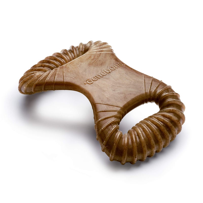 Benebone Dental Durable Dog Chew Toy for Aggressive Chewers, Real Bacon, Made in USA, Small - Image 1