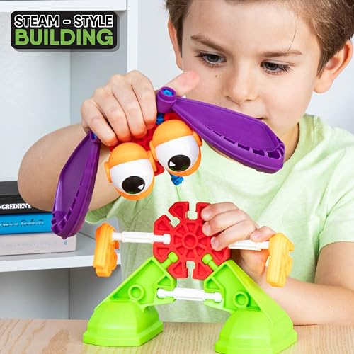 K'NEX KID K'NEX - Budding Builders Set ‚ 100 Pieces, Preschool STEM Building, Kid Construction Set, Creative Play ‚ Ages 3+ - Image 2