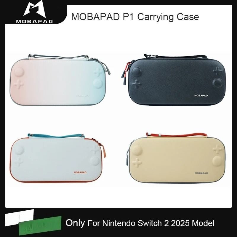 Mobapad P1 Portable Carrying Case for Nintendo Switch 2 Hard Protective Travel Bag with 12 Game Cartridge Slots, Fade Colour - Image 3