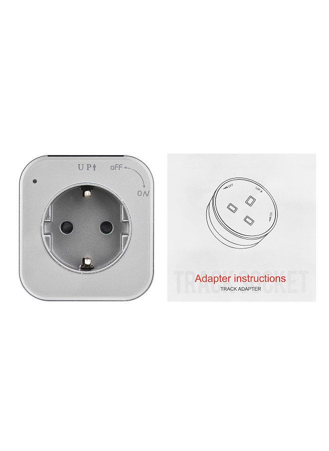 Generic - Track Sockets Power Track Socket Outlet Electric Mobile Track Socket Power Track Adapter for Office Kitchen and Living Room - Image 1