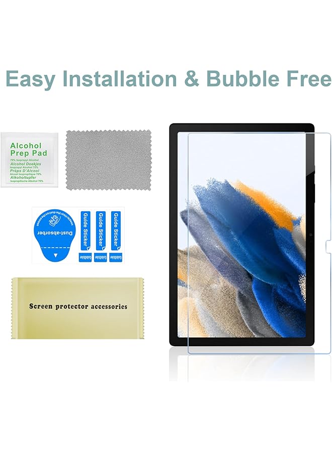 Procases Galaxy Tab A8 10.5 Inch Case With Screen Protector Slim Stand Hard Shell Protective Smart Cover For Samsung Tab A8 10.5 Inch Tablet 2022 Release Sm-X200 X205 X207 -Black - Image 5