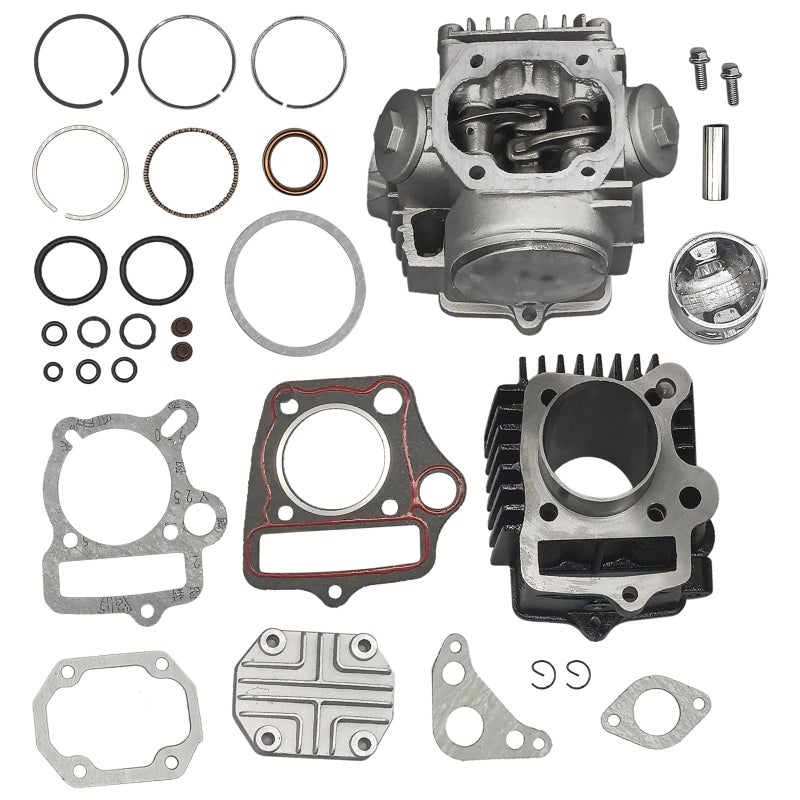 SHTLYH Top End Rebuild Cylinder Head Piston Kit Fit for Honda TRX90 Sportrax 90cc 1993-2005 - Image 3