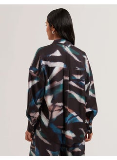 Ted Baker Printed Oversized Boyfriend Shirt  - Image 2