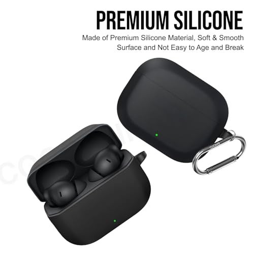 Cocoonkart Soft Silicone Case Cover Compatible for OnePlus Nord Buds 3r (2025) -Black - Image 4