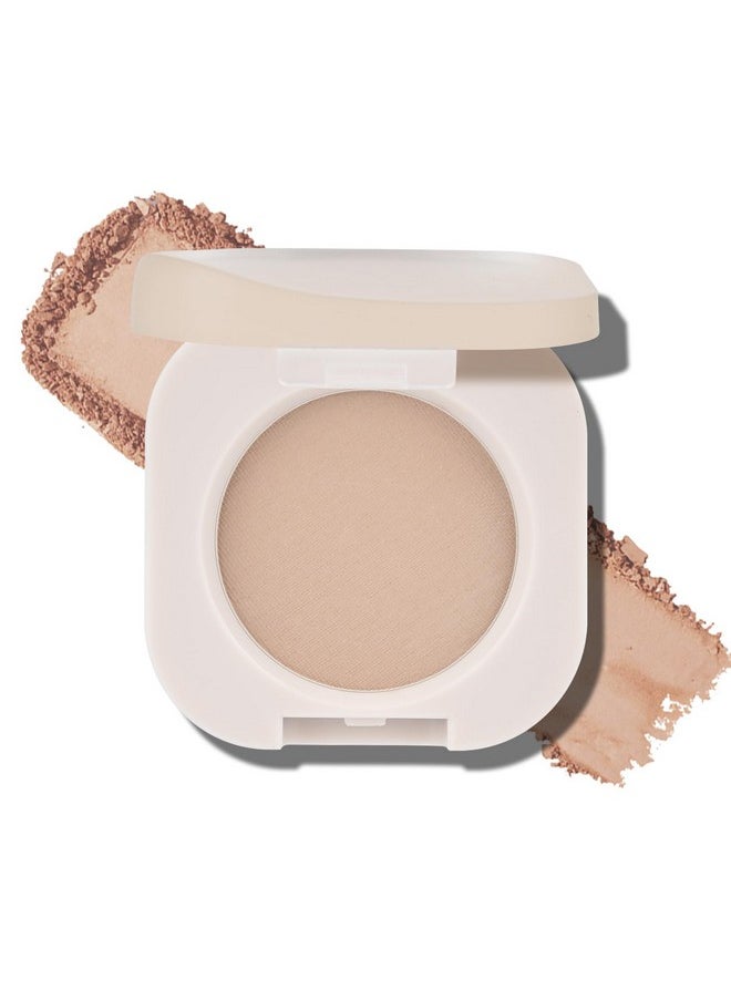 KYDA KYDA Single Matte Eyeshadow, Nude Beige Brown Eyeshadow, Ultra-fine Smooth Powder, Lightweight Blendable Formula, Daily Matte Eyes Makeup, Milk Tea  - Image 1
