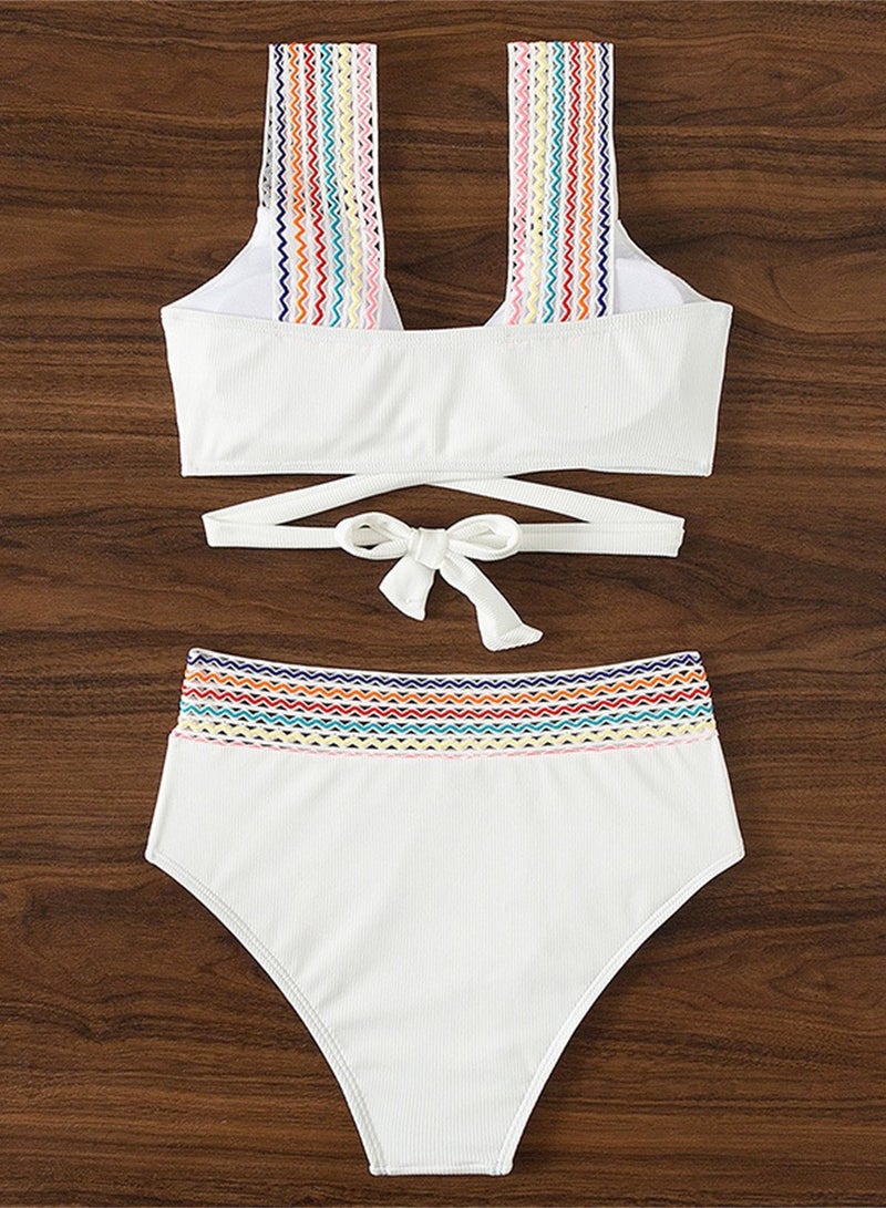Bikini tankini swimsuit women's strappy beach swimsuit  - Image 2