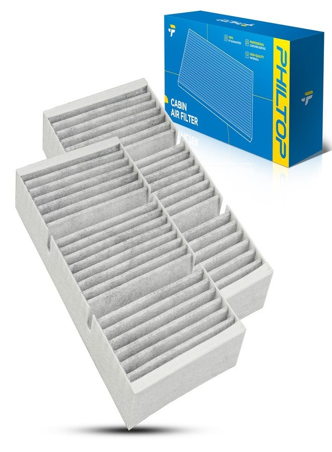 PHILTOP Cabin Air Filter,Replacement for CF12528, 2016-2018 GLE350, 2016-2018 GLE550e, 2014-2015 ML350, 2017-2018 GLS450, 2017-2018 GLE43 AMG with Activated Carbon Filter Up Dust Pollen Odor - Image 1