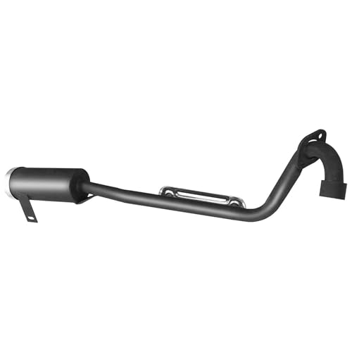 PRO BAT Exhaust Pipe+ Muffler System 50cc 70cc 90cc 110cc Falcon Bull Style Quad Dirt Bike ATV Buggy - Image 3