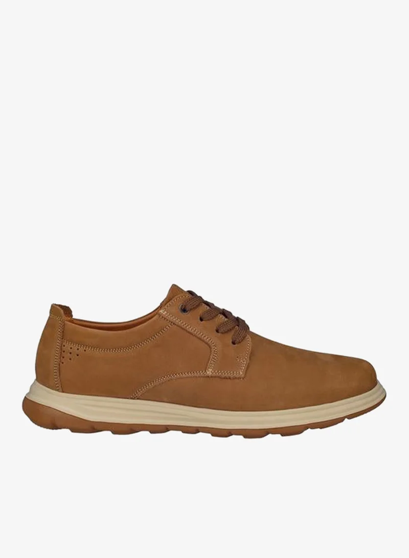 لو كونفورت Men Lace-Up Leather Ankle Sneakers