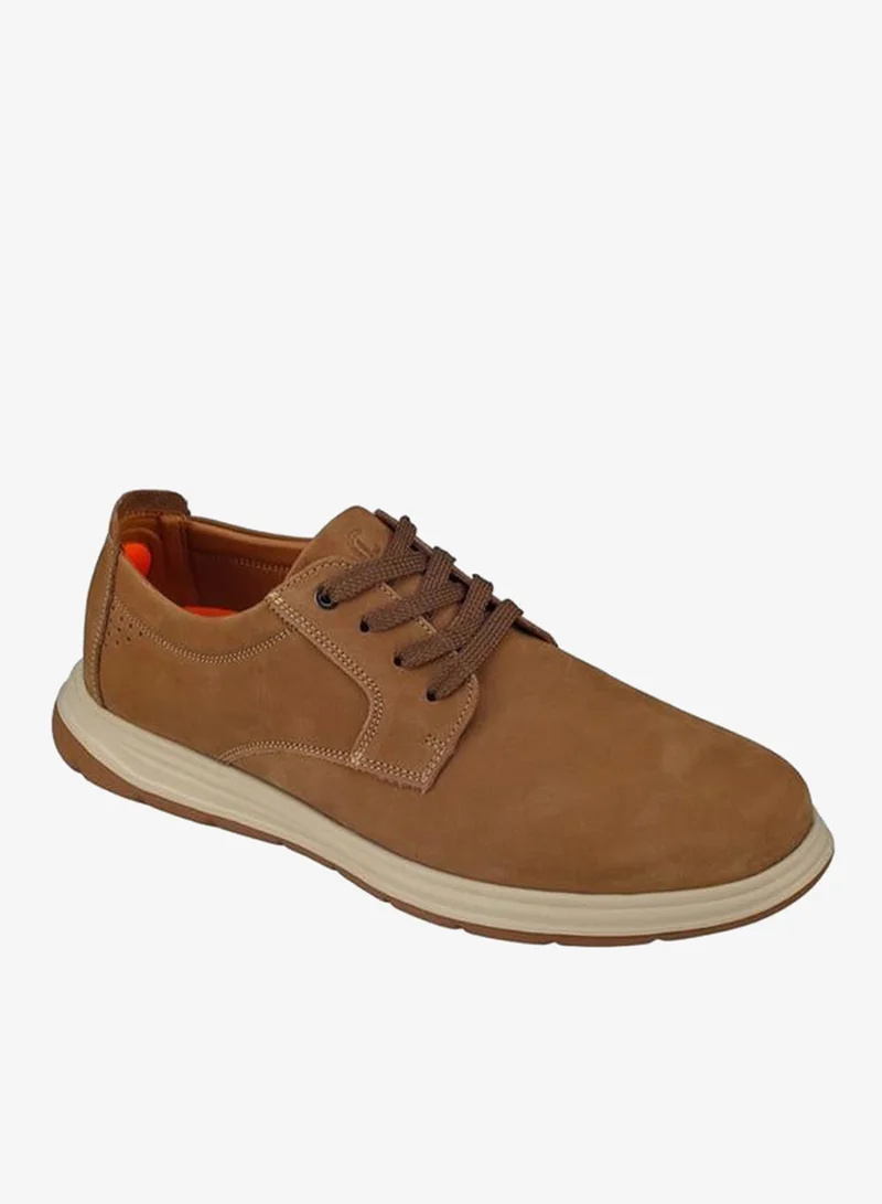 لو كونفورت Men Lace-Up Leather Ankle Sneakers