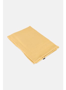 Muy Mucho Organic Cotton Cushion Cover 60x60 cm, Light Yellow  - Image 3