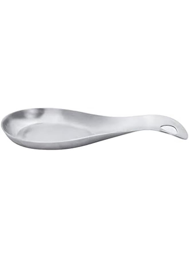 كويزين أرت الفولاذ المقاوم للصدأ ملعقة بقية أدوات المائدة المطبخ ملعقة حامل ملعقة شوربة بقية أواني أدوات المائدة حامل مات الفضة - Image 2