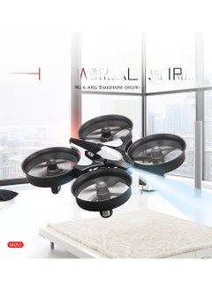 Generic 1 x 5 pcs Mini Drone 2.4G RC Quadcopter Toy Gray (English version) 