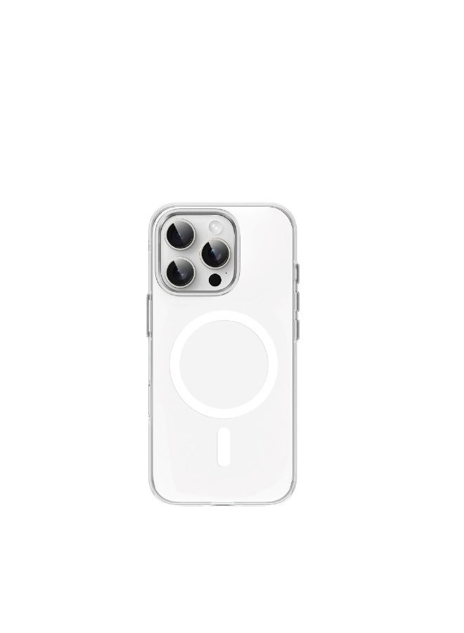 FIFTH ELEMENT CRYSTA Anti-Yellowing MagSafe Clear Case for iPhone 16 Pro Max, Drop Protection Bumper & Raised Edges – Transparent - Image 1