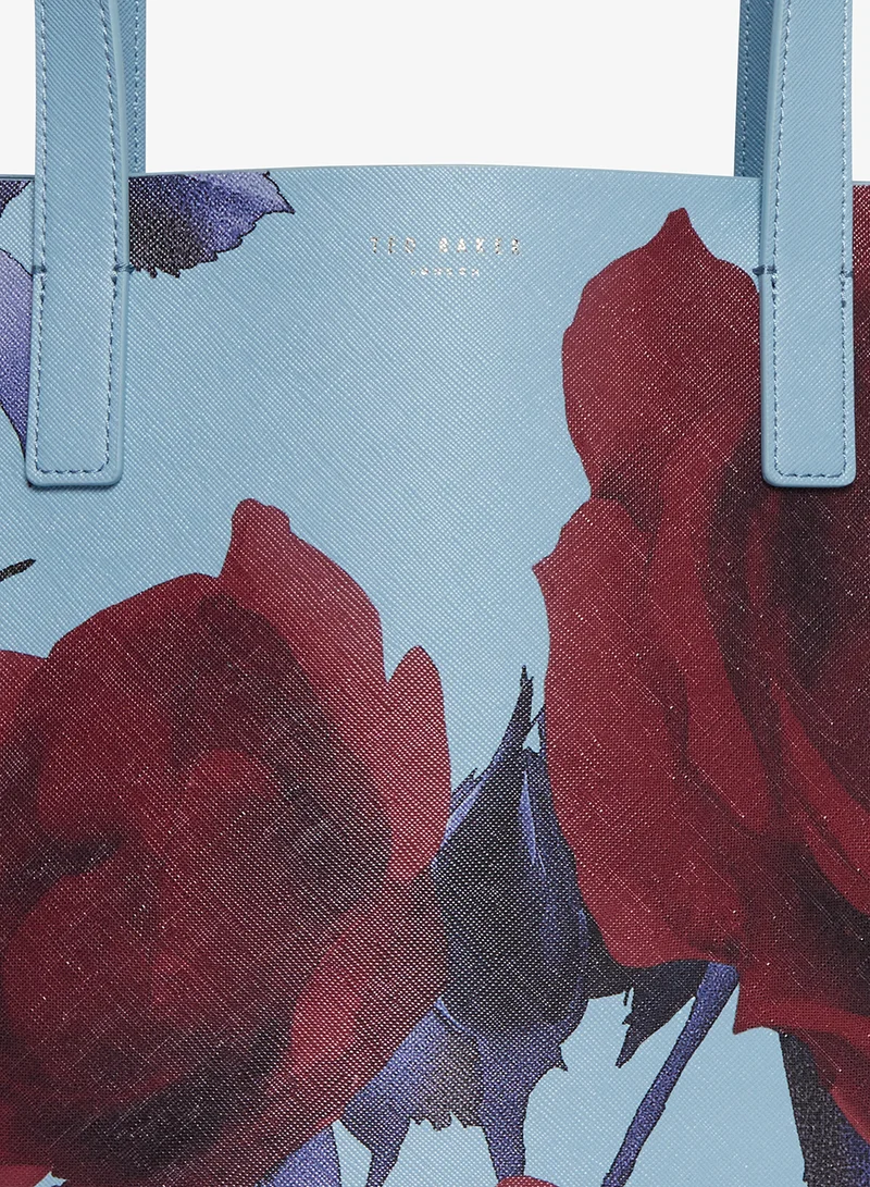 تيد بيكر حقيبة تسوق كبيرة بطبعة وردة