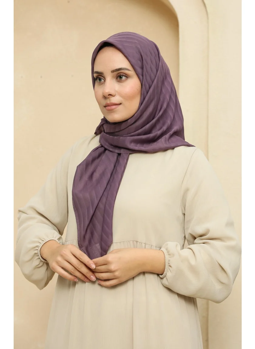 Sefa Merve Chiffon Scarf 2015-09 Purple