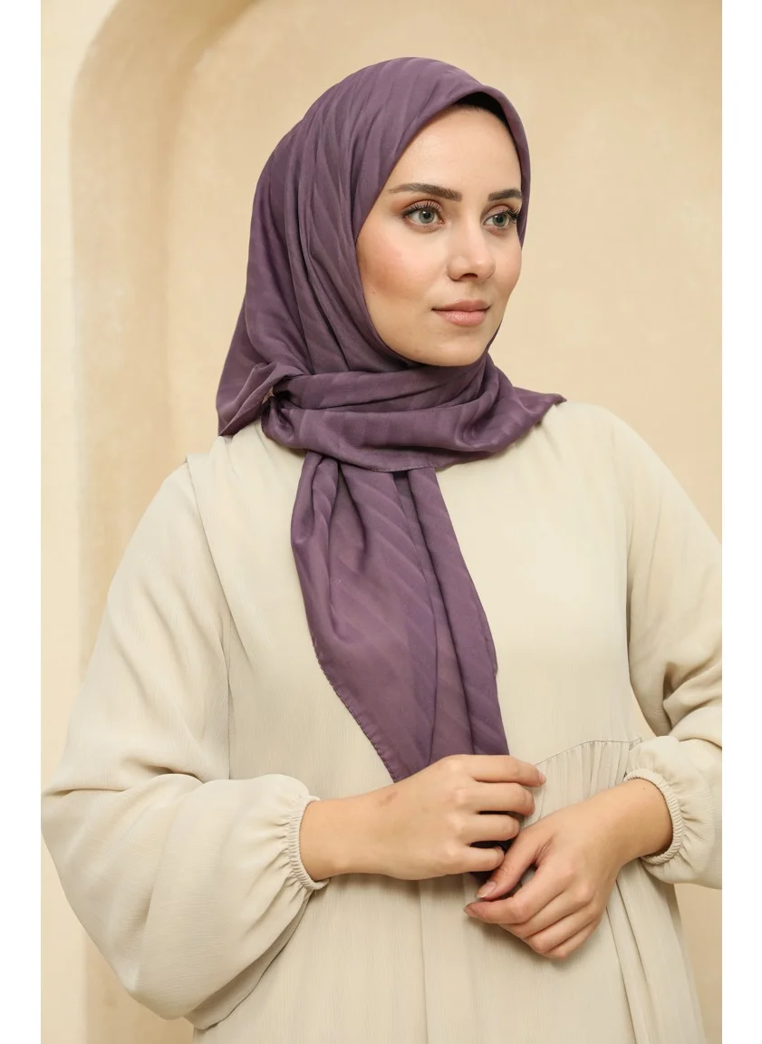 Sefa Merve Chiffon Scarf 2015-09 Purple