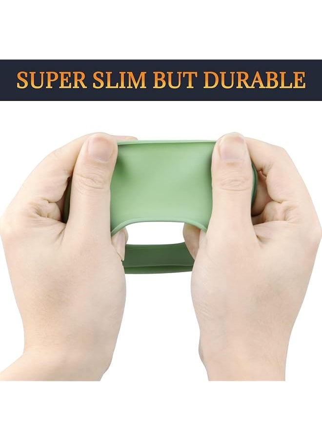 erorex - Silicone Ear Pads Cover Protector For Airpods Max Headphones Cushions Sweatproof Easily Washable Rugged Durability Green - Image 1