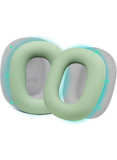 Silicone Ear Pads Cover Protector For Airpods Max Headphones Cushions Sweatproof Easily Washable Rugged Durability Green
