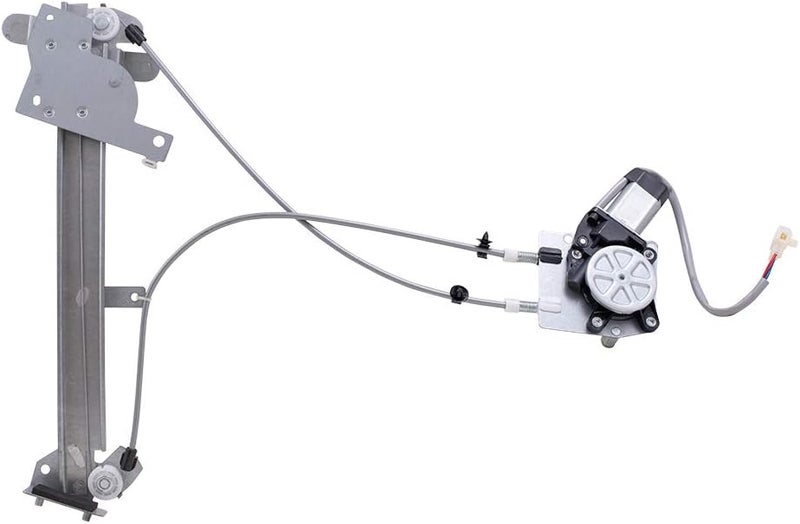 Brock Replacement Passenger Side Power Window Regulator with Motor for 1990-1997 Miata MX-5 - Image 1