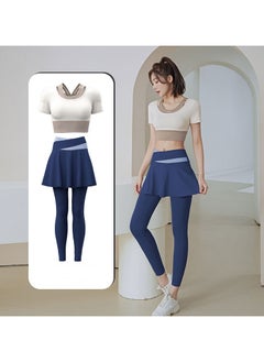 EBMINI New Pilates Yoga Training Fitness Clothing Set 