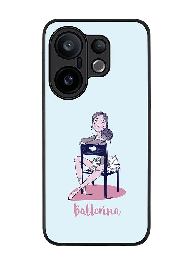 Stylizedd For vivo X200 FE / S30 Pro mini Case,Slim fit Camera Protection, Shockproof Thin Phone cover  - Ballerina