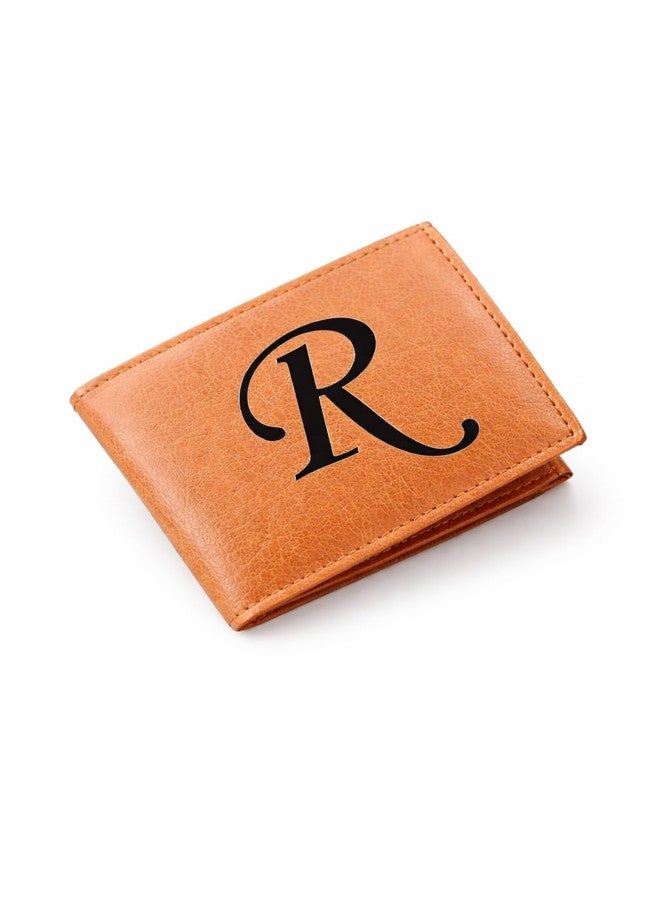 MODEFE The R Initial Signature Men’s Personalized Wallet with Multi Card Holder - Image 1
