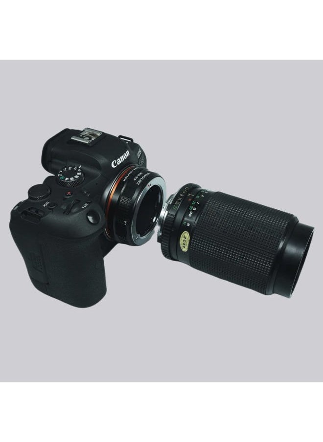 PHOLSY - Lens Mount Adapter for Minolta Rokkor MD/MC/SR Lens Compatible with Minolta MD to Canon RF Mount Camera Body EOS R8, R50, R6 Mark II, R7, R10, R3, R5, EOS R5C, EOS R6, EOS R, EOS RP - Image 1