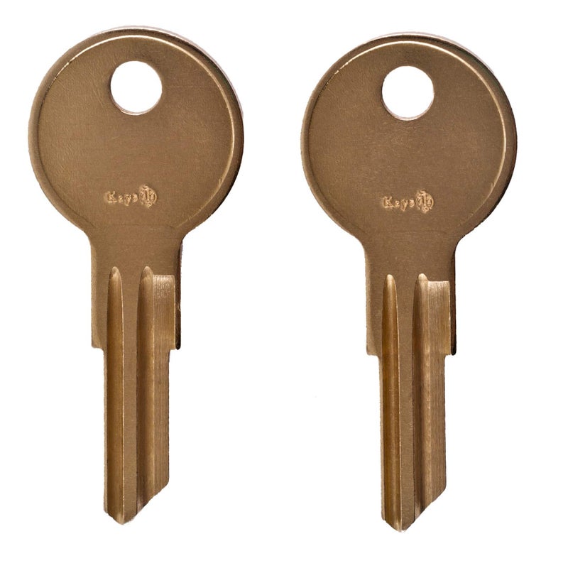 Pair of 2 -Replacement Keys for T01 T02 T04 Husky Tool Box (Husky only) Home Depot. Keys Pre-Cut to Code by keys22
