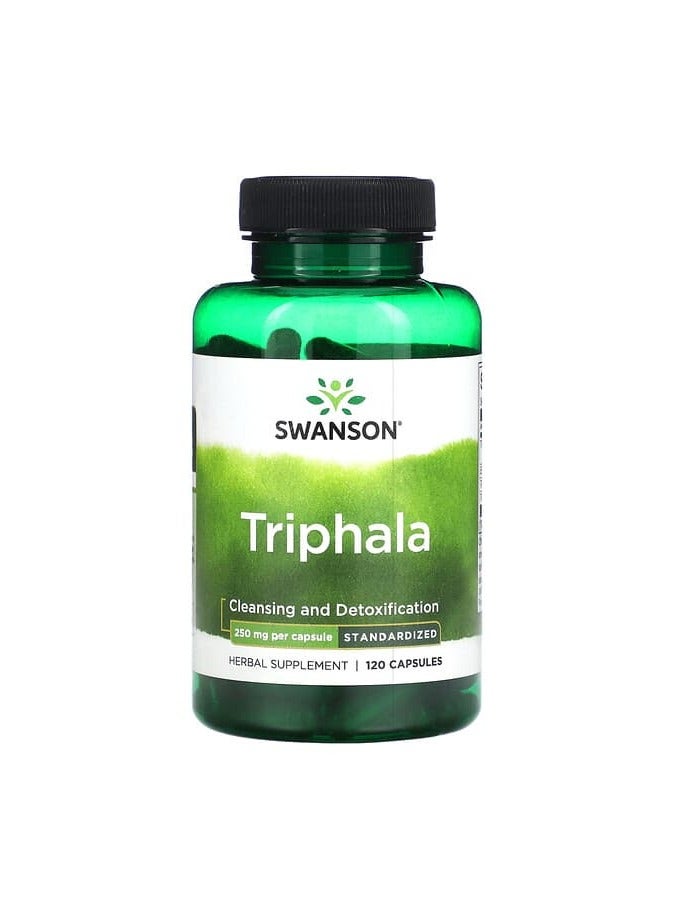 SWANSON Triphala, Standardized, 250 mg, 120 Capsules