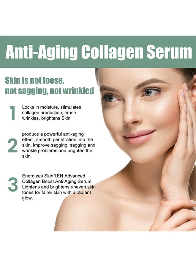 EELHOE Collagen Boost Hyaluronic Acid -97% Erase Deep Wrinkles And Dark Spots Anti-Aging Daily Serum Thinning Fine Lines - Image 3