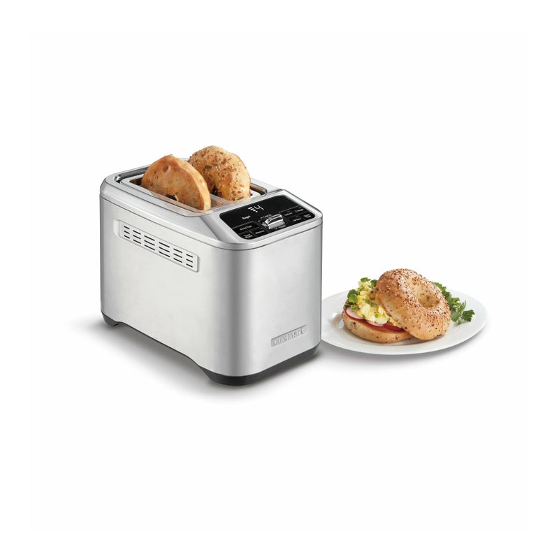 Cuisinart CPT-520 2-Slice Motorized Toaster, Stainless Steel/Black - Image 3