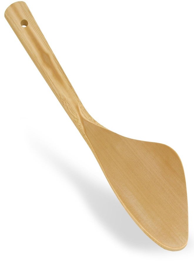 Morikuru Japanese-made Spatula for Fried Rice 11.8 in (300mm), Bamboo Turner, Kitchen Tools, Made in Japan - Image 1