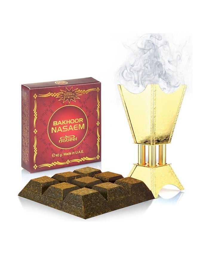 Nabeel 12 Pcs Nabeel Bakhoor Nasaem 40g Luxurious Arabian Incense for a Long-Lasting Blissful and Aromatic Home Ambience - Image 3