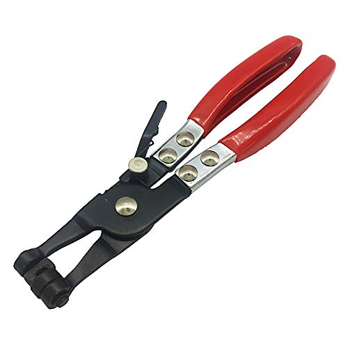 mainpoint Hose Clamp Plier Auto Repair Tool Swivel Flat Band for Removal and Installation of Ring-Type or Flat-Band Hose Clamps - Image 3