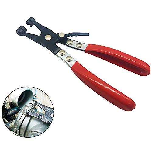 mainpoint Hose Clamp Plier Auto Repair Tool Swivel Flat Band for Removal and Installation of Ring-Type or Flat-Band Hose Clamps - Image 4