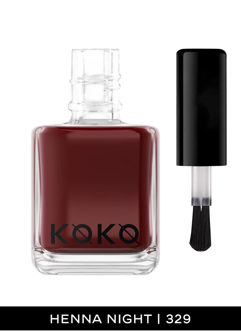 KOKO GLOSSY NAIL POLISH HENNA NIGHT  - Image 2